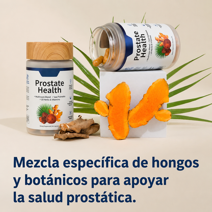 Suplemento para la Salud de la Próstata con Saw Palmetto para Hombres