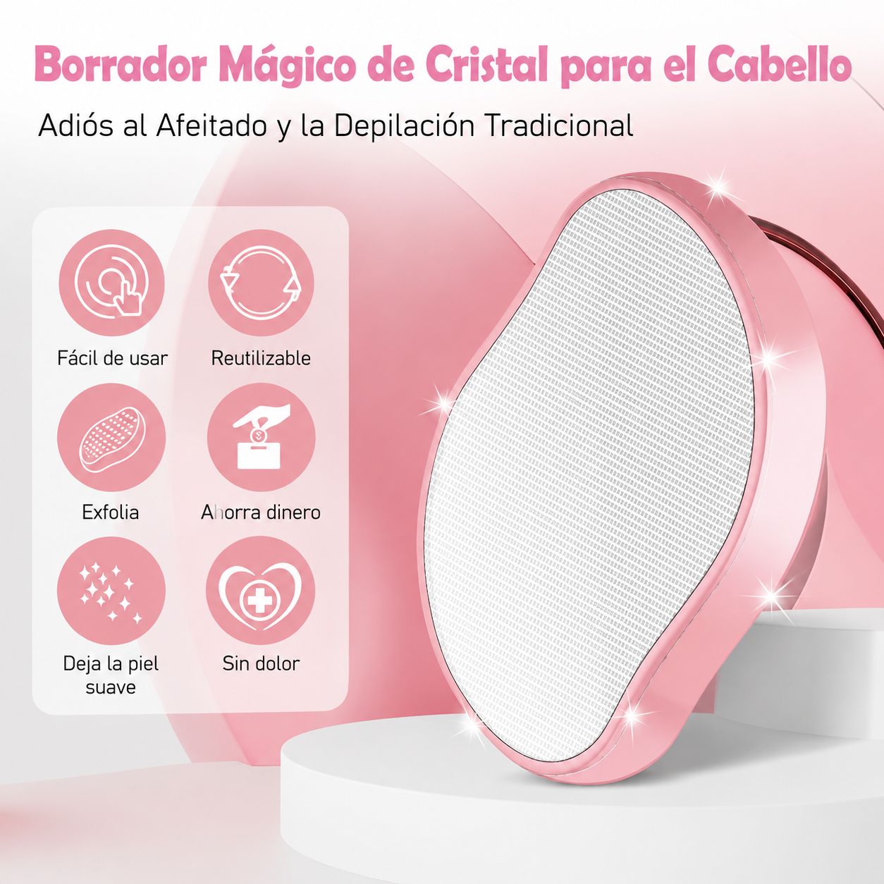 Piedra depiladora sin dolor